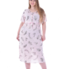 Light nightgown 82177P cotton+viscose