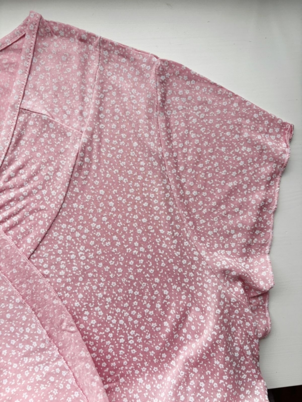 Slim nightgown in cotton with viscose 82597 (shortened) - Image 5