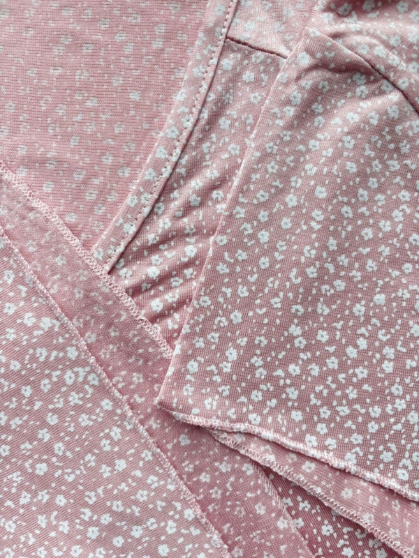 Slim nightgown in cotton with viscose 82597 (shortened) - Image 4