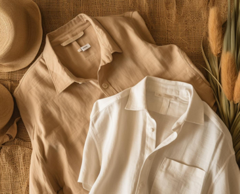 Looduslikud kangad kevadel puuvill, lina ja meriinovill